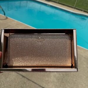 Kate Spade Sparkling Gold Wallet